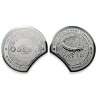 Монета Osetr  для відкриття банок з ікрою (срібло)